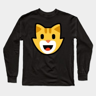 Cat emoji Long Sleeve T-Shirt